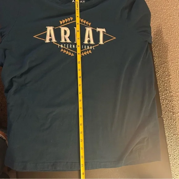 Ariat Relaxed Fit Navy Long Sleeve Shirt - Picture 5 of 7